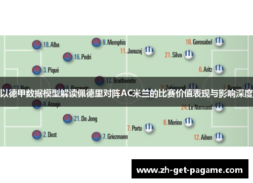 以德甲数据模型解读佩德里对阵AC米兰的比赛价值表现与影响深度 以德甲数据模型解读佩德里对阵AC米兰的比赛价值表现与影响深度